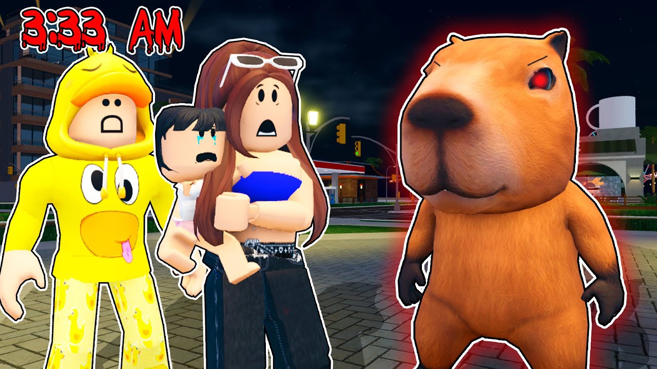 Nunca Busques un CAPIBARA a las 3:33AM en Roblox!