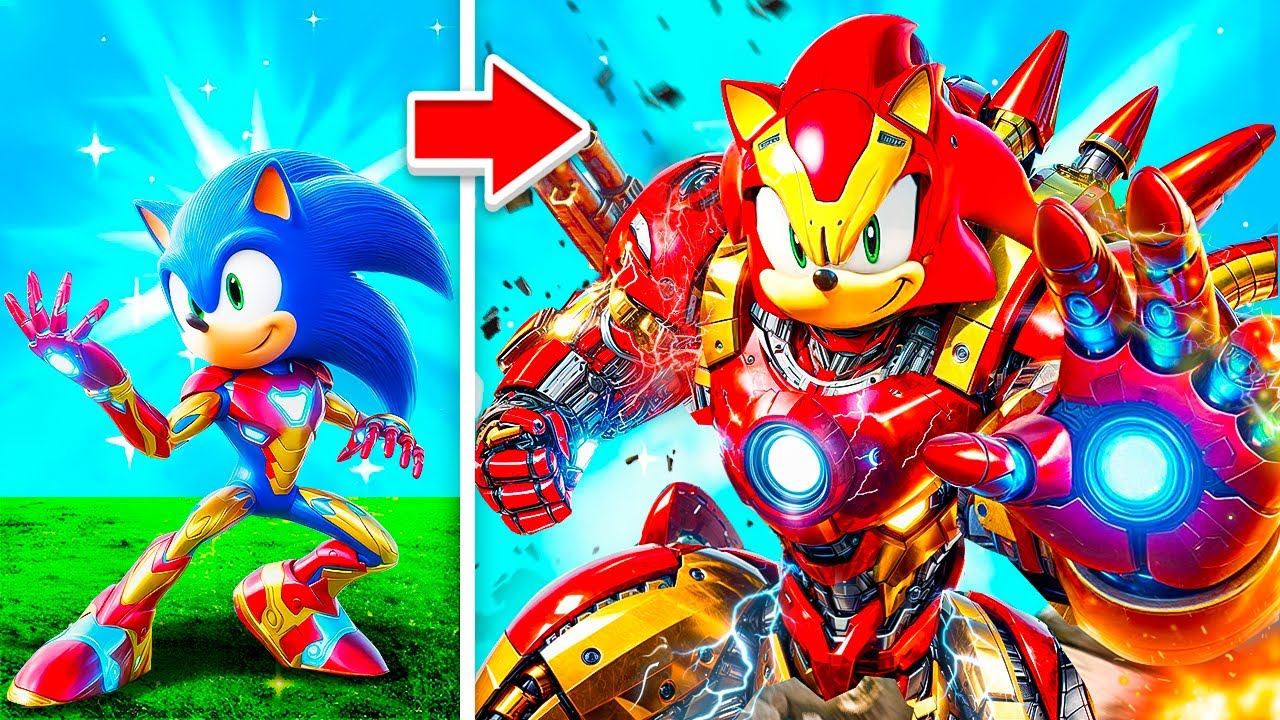 Upgrading to Iron Man SONIC in GTA 5