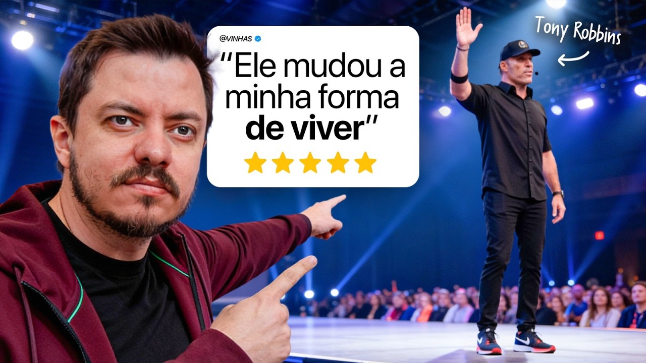 O que aprendi sobre desenvolvimento pessoal e marketing digital no evento do Tony Robbins