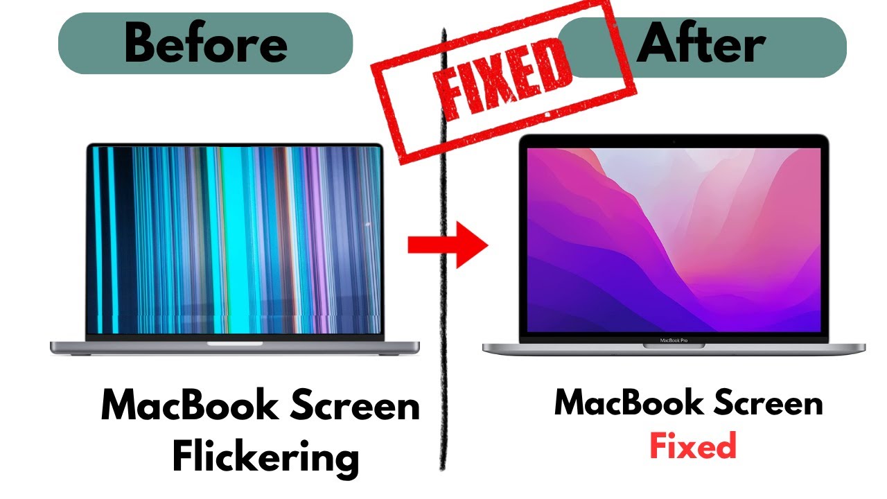 How to Fix Horizontal and Vertical Lines on MacBook Display | Mac Screen flickering - Working 2025