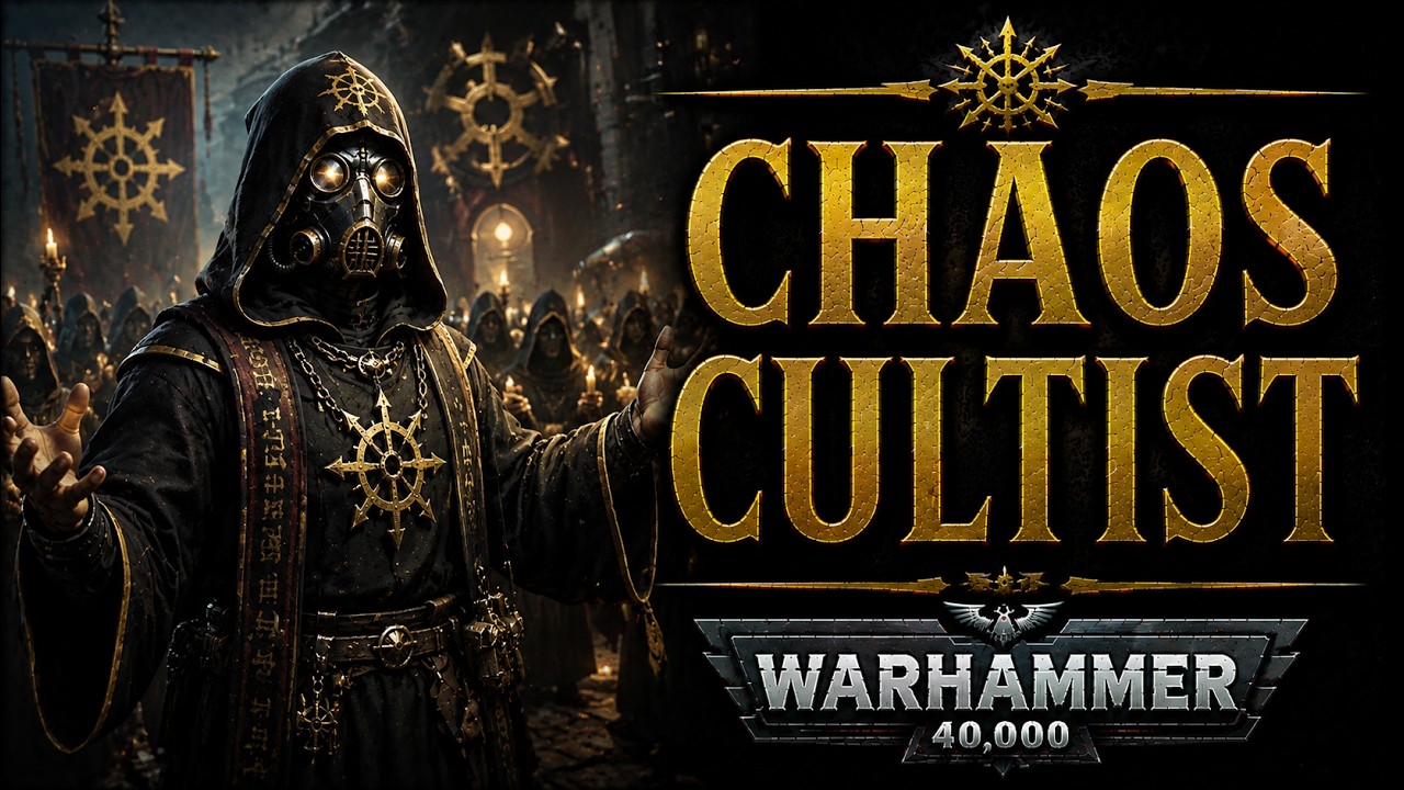 The Horrifying Life of a Chaos Cultist in Warhammer 40K