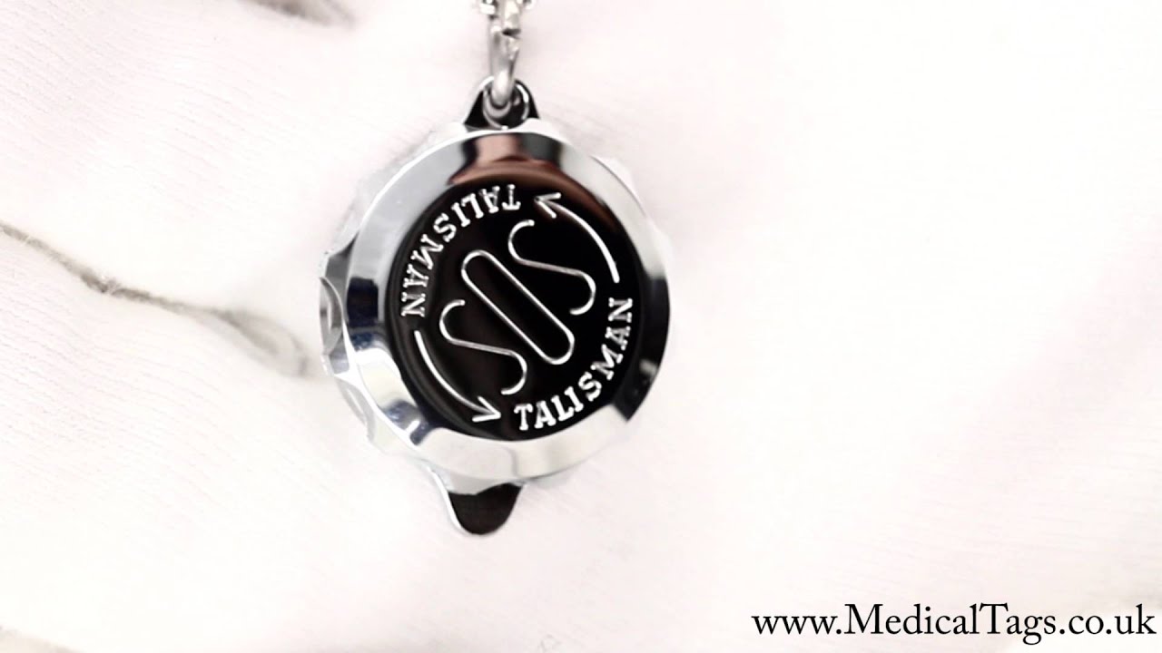 Hands On With The SOS Talisman Unisex Chrome Necklace 221151