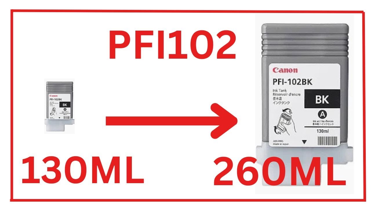 Modify 130ML to 260ML Ink Tank For Canon IPF750, How to replace Print Head For IPF750 (PF-04)