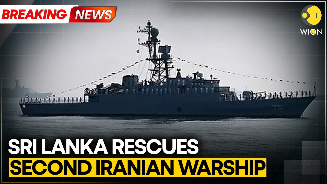 US-Israel at War With Iran: Iranian Warship to Dock Sri Lankan Port | WION BREAKING