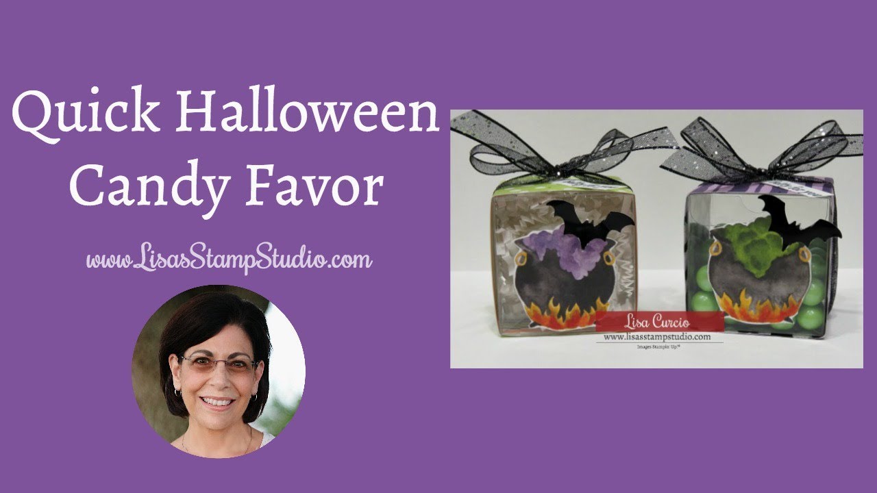 Quick Halloween Candy Favor