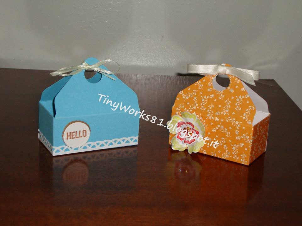 Tutorial scatolina in cm con Envelope punch board