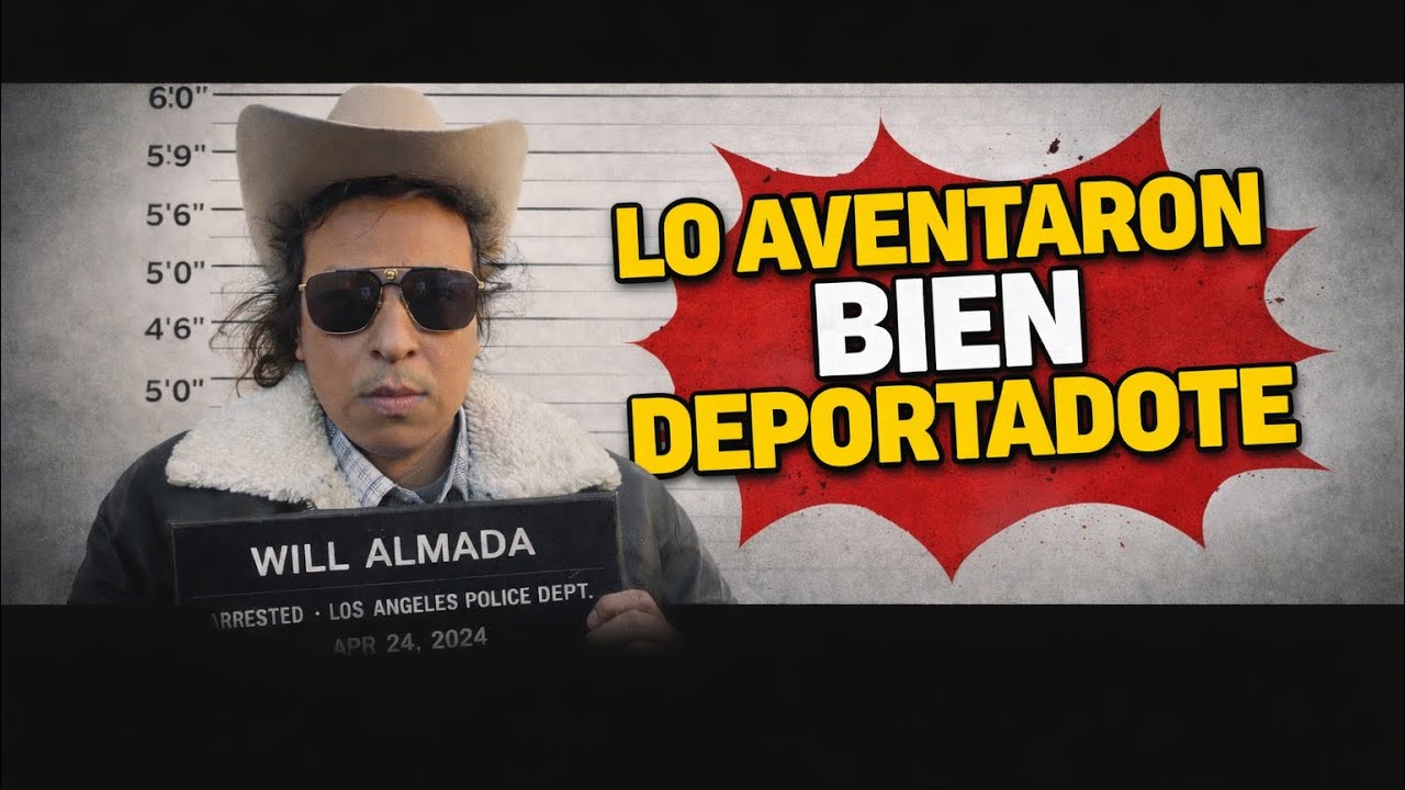 Lo aventaron bien deportadote 