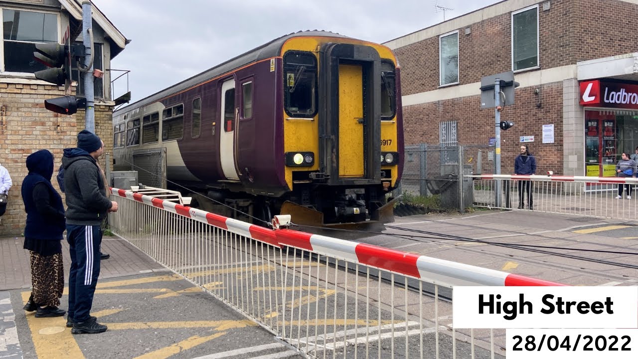 *Night & Day Mode* Lincoln High Street Level Crossing (28/04/2022)