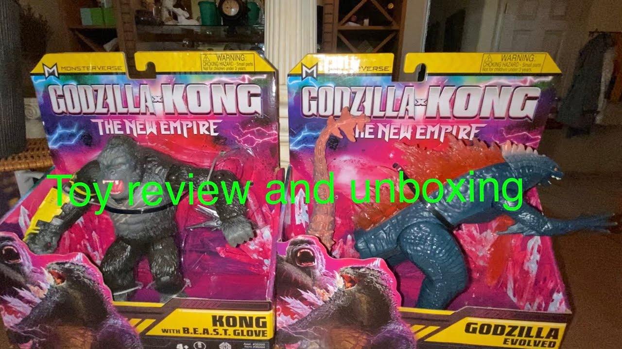 Godzilla X Kong The new Empire Toy review and unboxing.