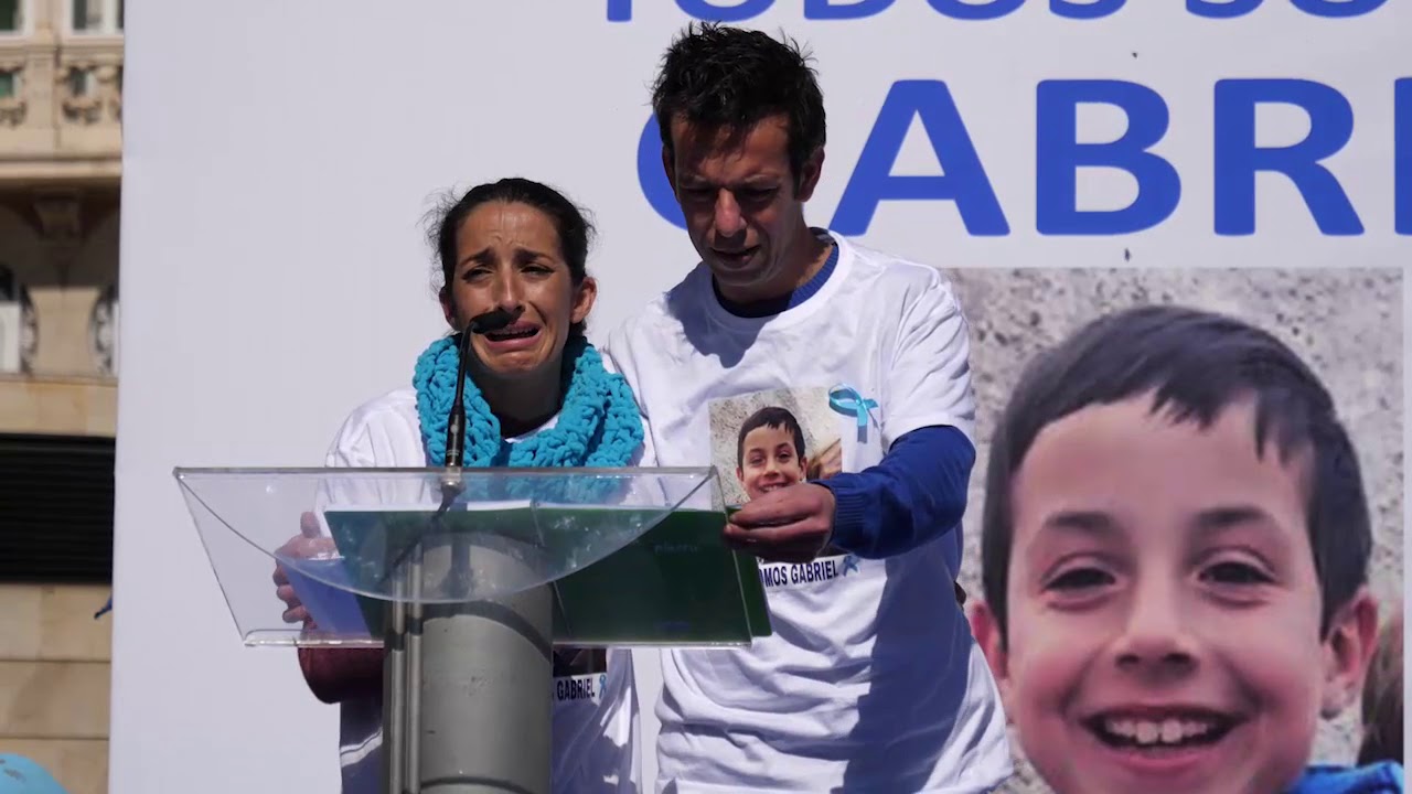 Concentración ¡Todos somos Gabriel!, en apoyo al niño Gabriel Cruz