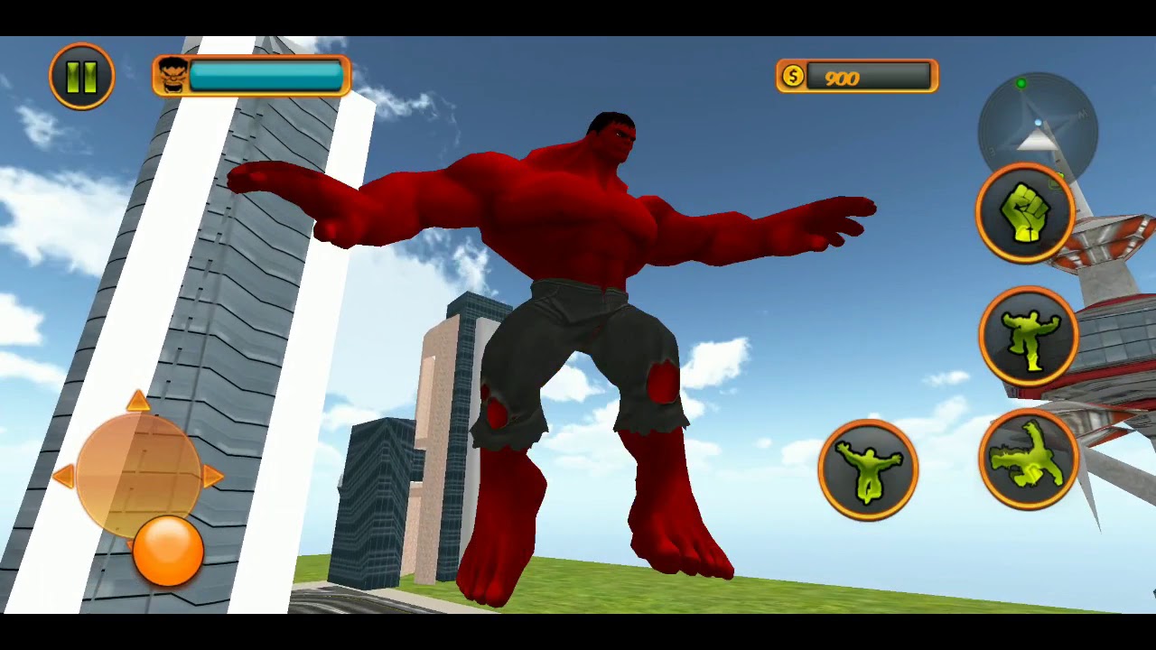 ► Monster Red Hulk vs Strong People Deadpool,Fake Hulk Rescue Mission