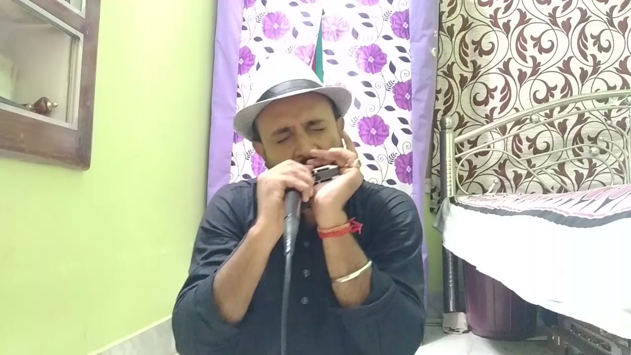 CHALTE CHALTE MERE YEH GEET।।INSTRUMENT ।।HARMONICA ।।COVERED BY BIDYUT SAHA