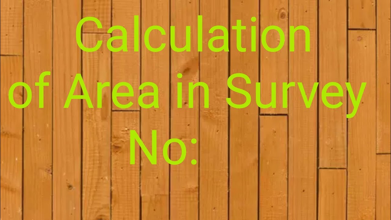 Calculation of area by using FMB