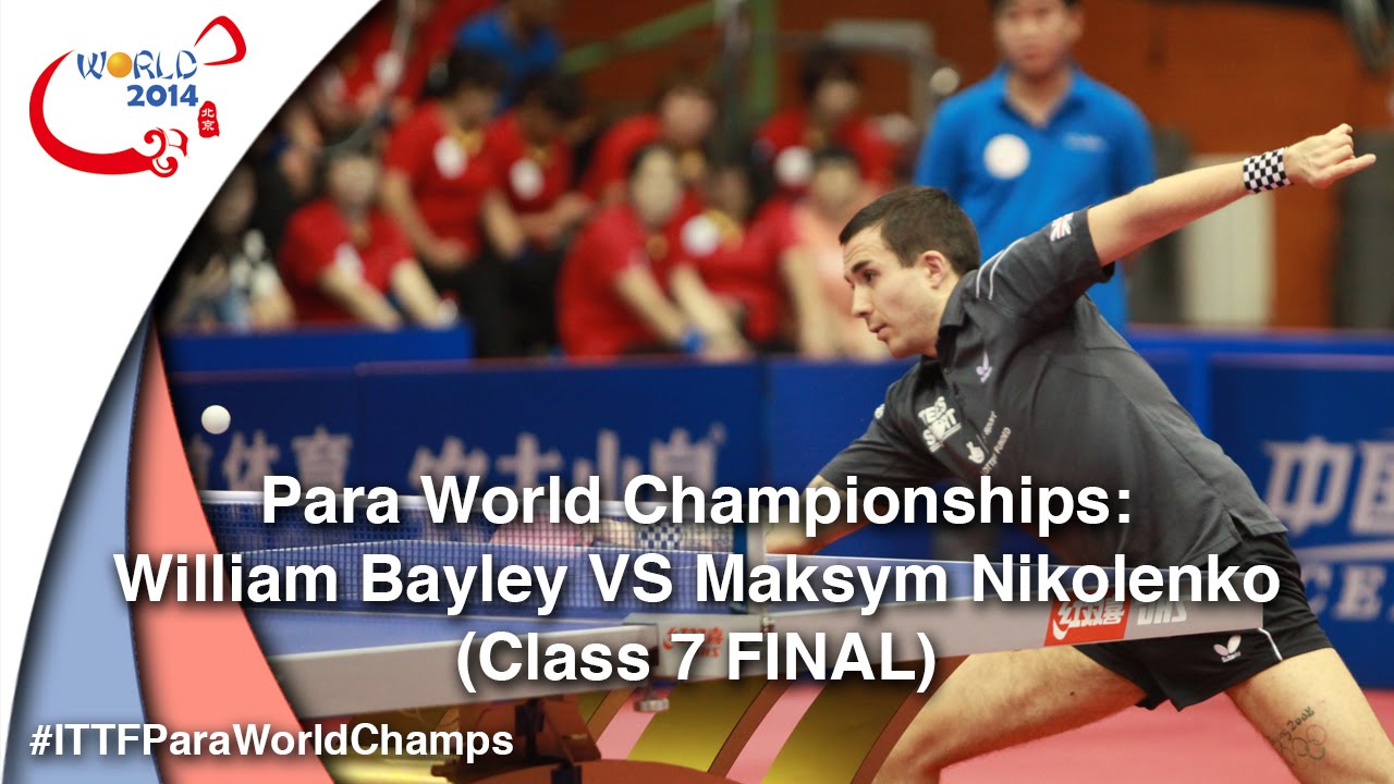 Para World Championships Full Match Bayley VS Nikolenko (Class 7 Finals)