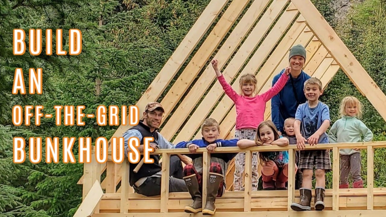BUILD AN OFF-THE-GRID BUNKHOUSE | BUNKIE | FLY FROM ANCHORAGE TO SELDOVIA, ALASKA | FAMILY VLOG
