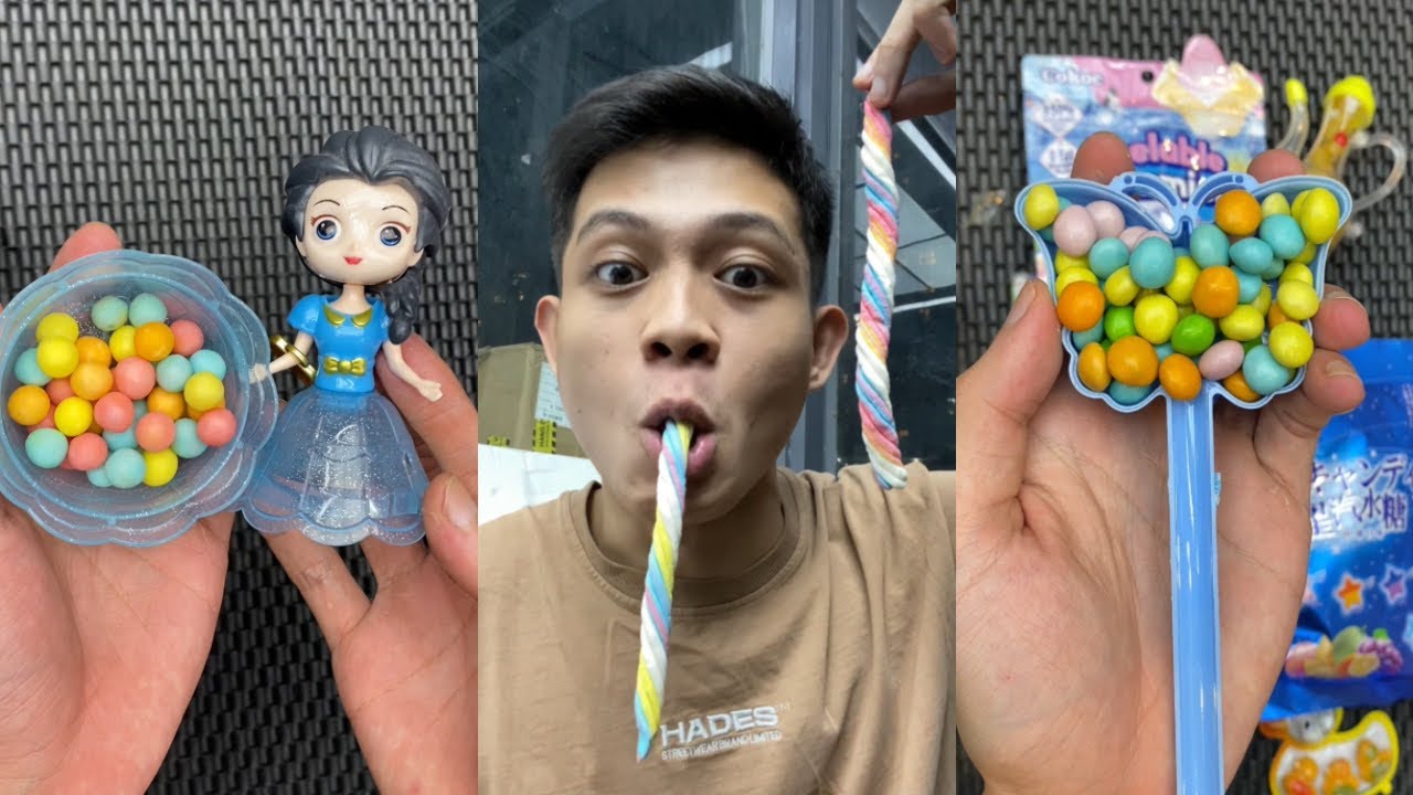 Review Kẹo 🍬 Công Chúa 👸, Gậy Bươm Bướm 🦋 Phép Thuật…Có Màu Xanh Dương|Phần1|Huyrongchoi