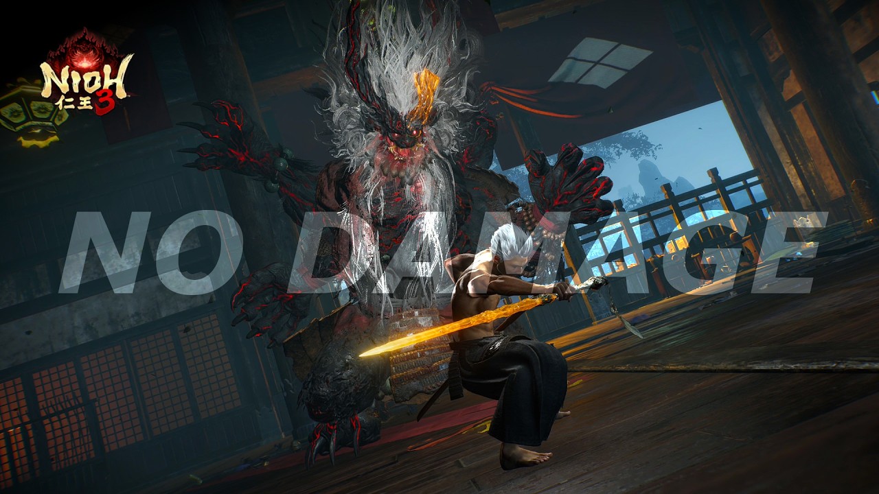 Nioh 3  - Takeda Shingen [ Deflect , No Damage ]