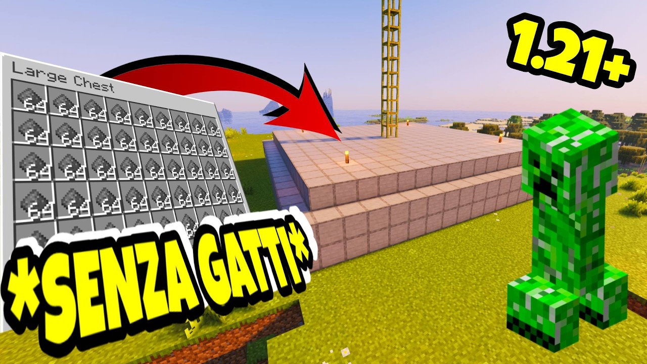 QUESTA FARM DI CREEPER CAMBIERA' LA TUA VANILLA | JAVA 1.21+