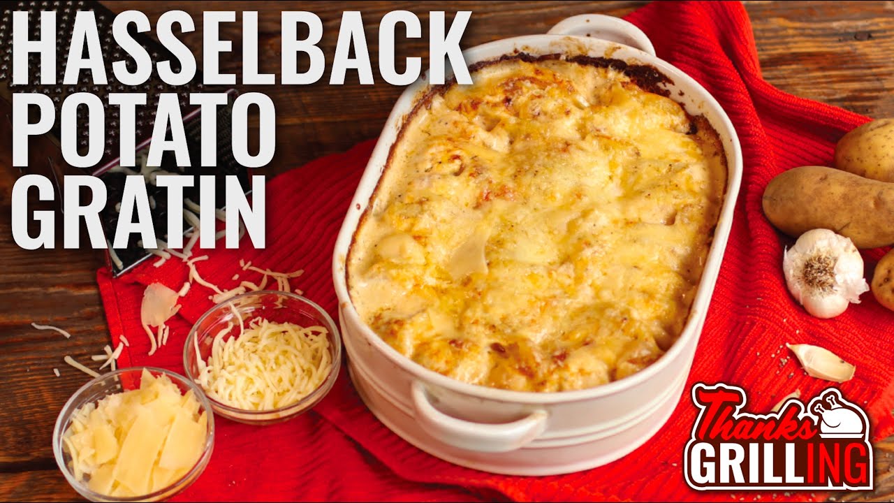 Hasselback Potato Gratin | Thanksgrilling Powered by Kingsford