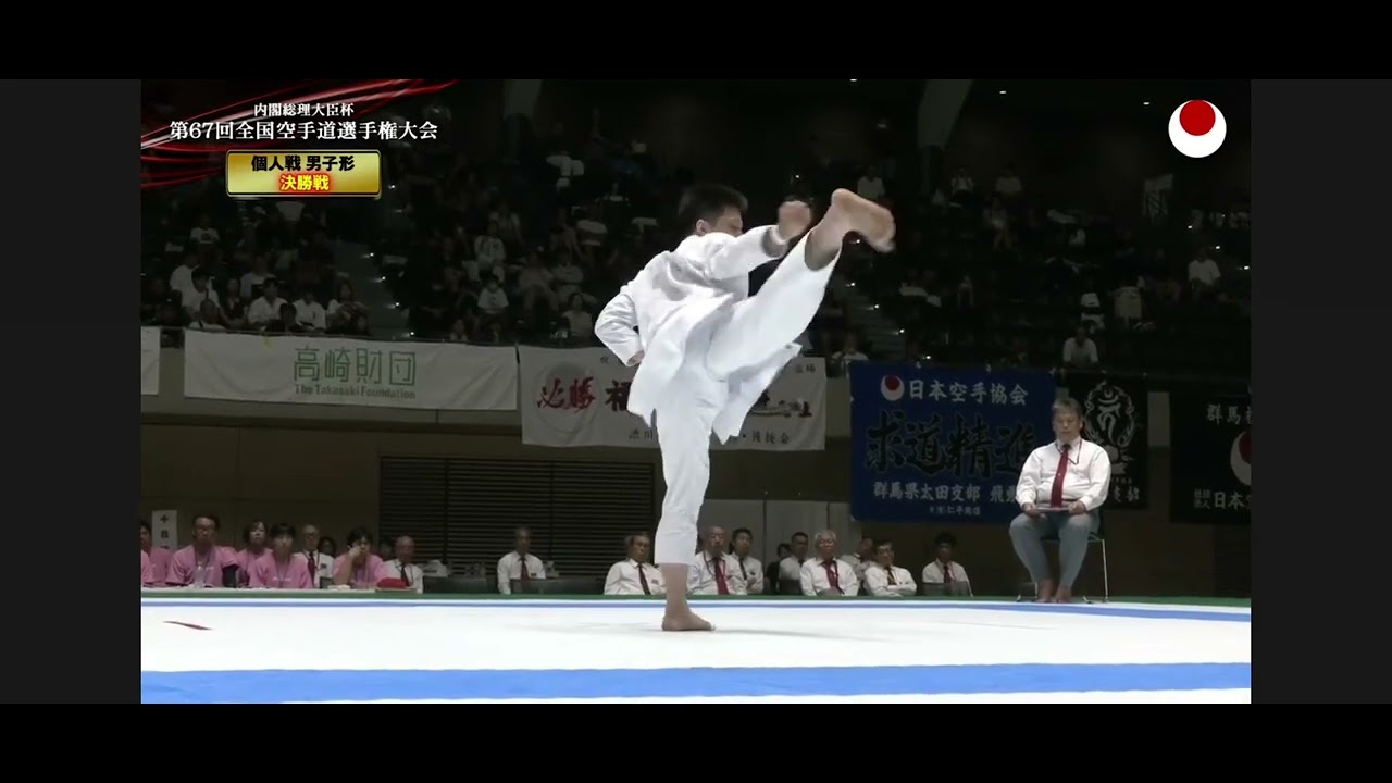 gankaku || kata 2nd || hakijumi sensei || 67th JKA All Japan Karate Championship 2025