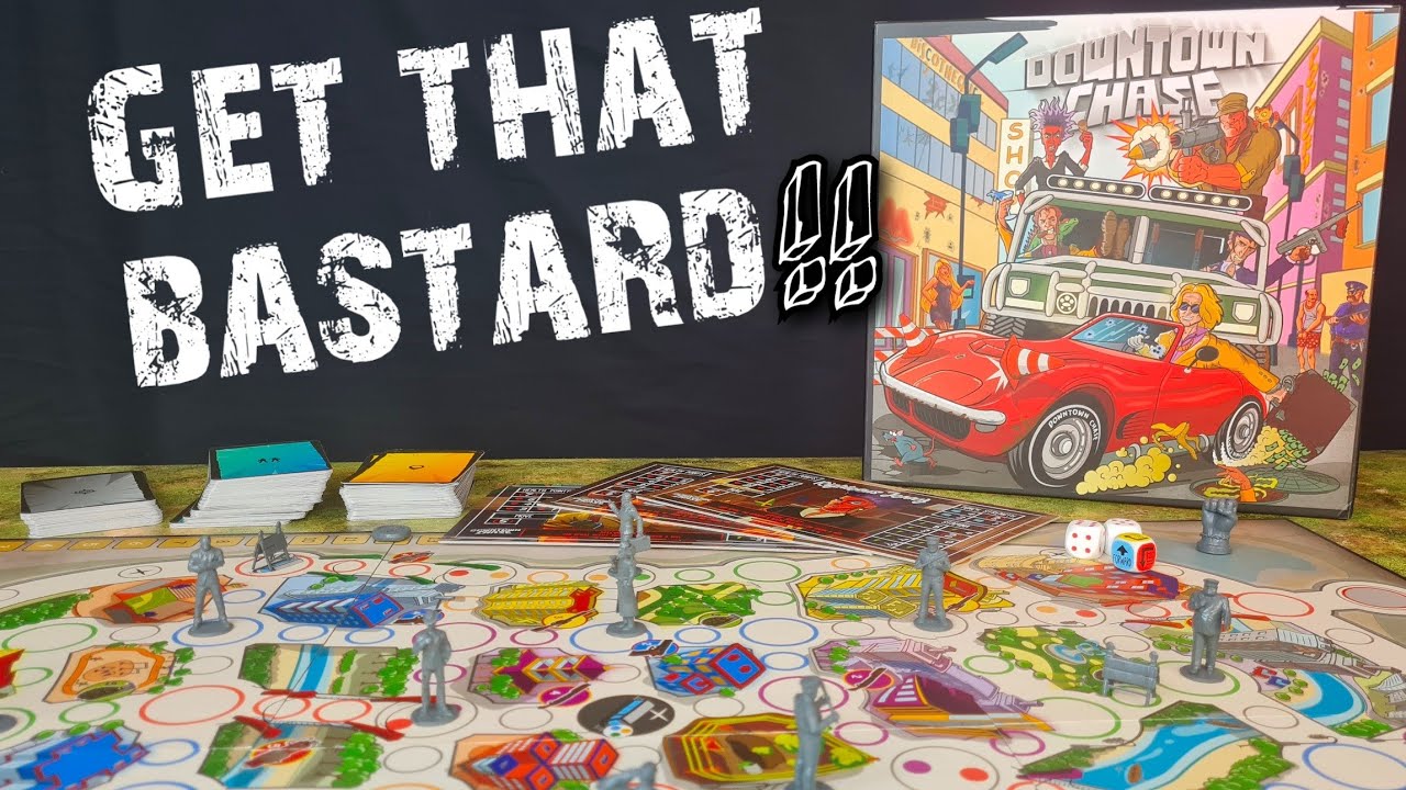 Downtown Chase board game: Overview and how to play