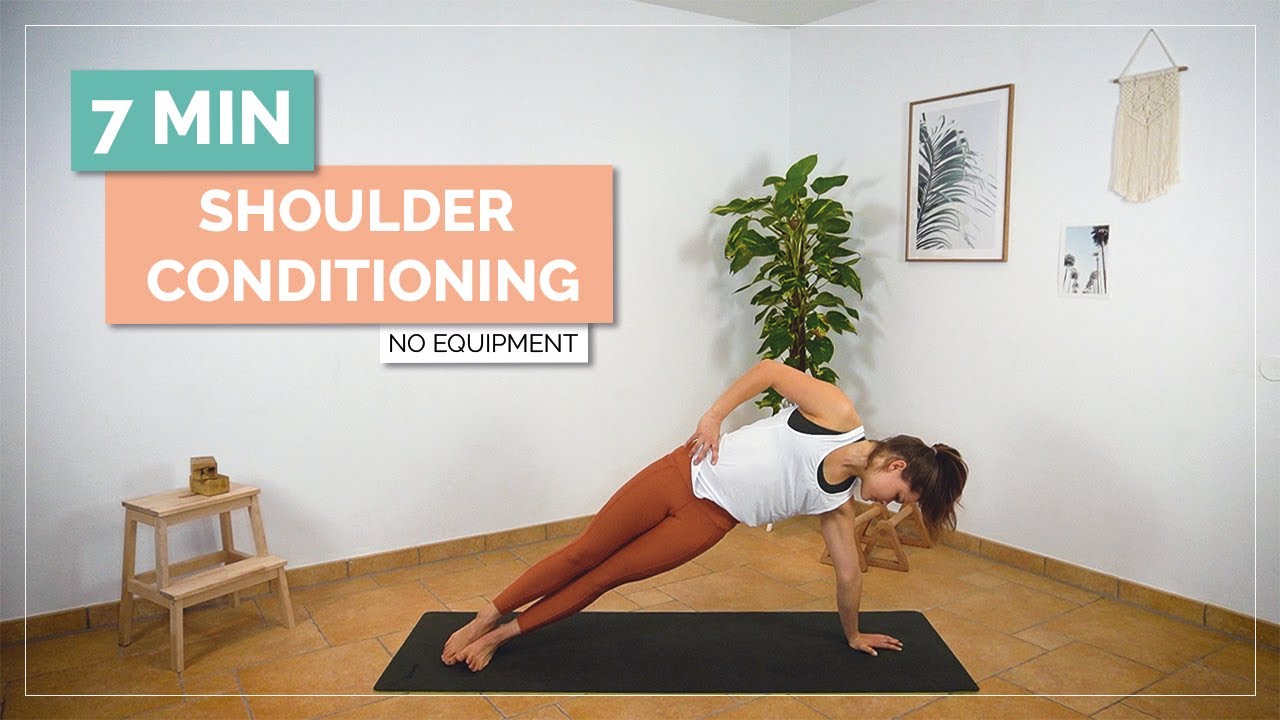 7 min shoulder conditioning for handstands - no equipment