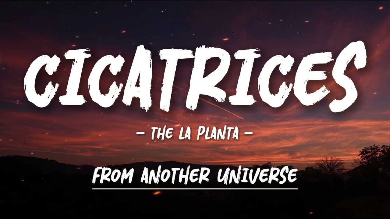 THE LA PLANTA - CICATRICES (LETRA) | Multiverse Music