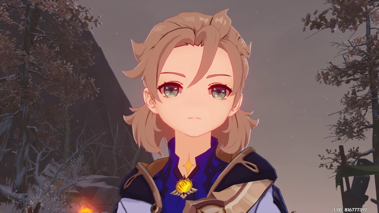 ALBEDO EXPERIMENTS ON AETHER Genshin Impact CUTSCENES