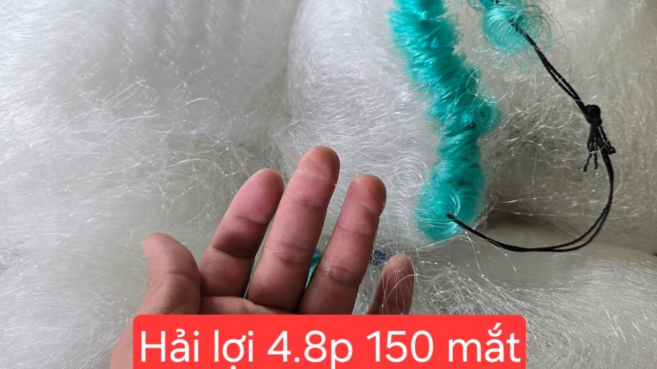 Lưới 4.8 Phân-Lưới Hải Lợi 4.8 Sợi 17-Lưới Chuyên Đánh Chim Con