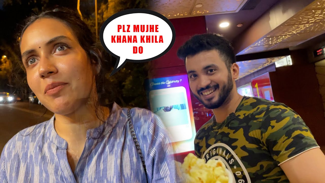 Cute Gareeb Ladki ko khilaya khana *EMOTIONAL*
