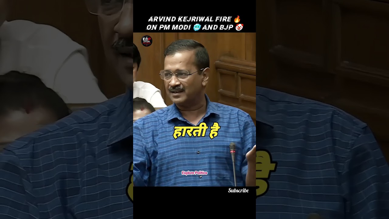 Arvind kejriwal Fire 🔥 On PM Modi 🥶 and BJP