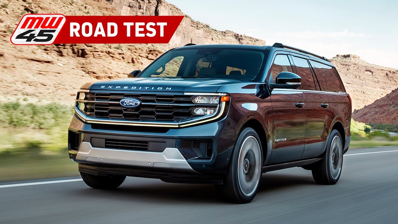 Ford Expedition MAX 2025 года | Дорожный тест MotorWeek