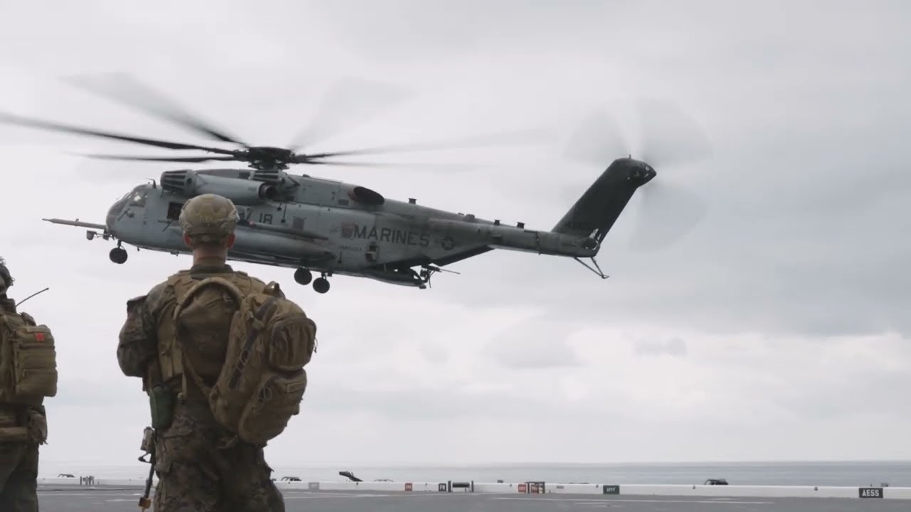 U.S. Marines with the 31st MEU Maritime Raid Force conduct VBSS Ops