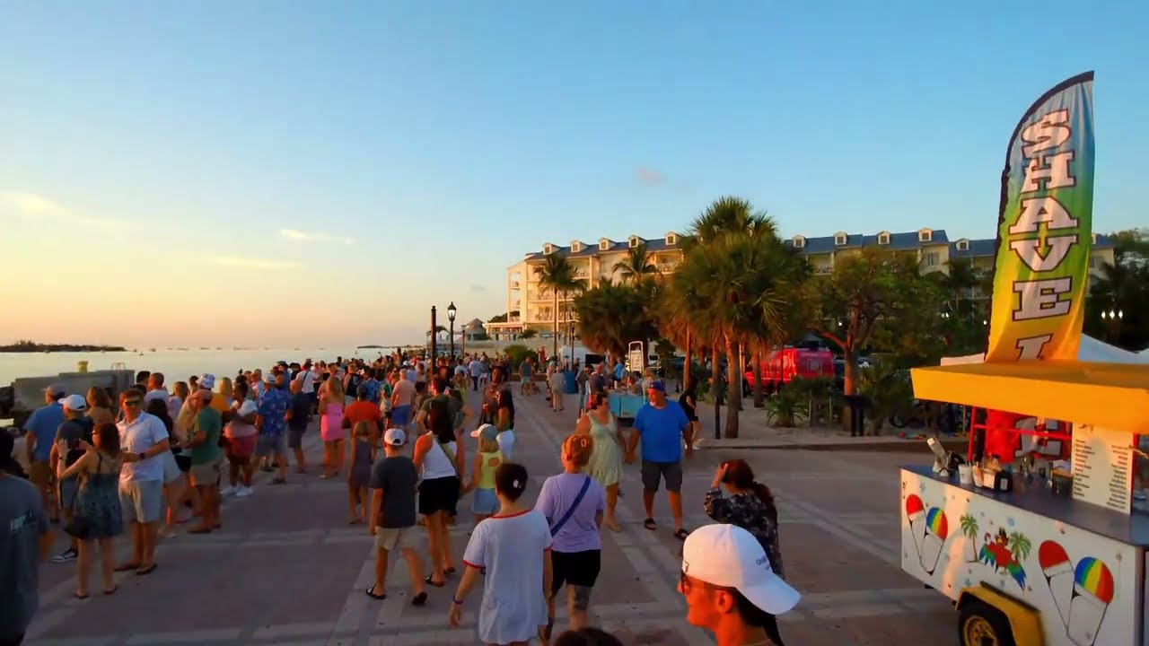 Key West Sunset Celebration at Mallory Square - LIVE TGIF