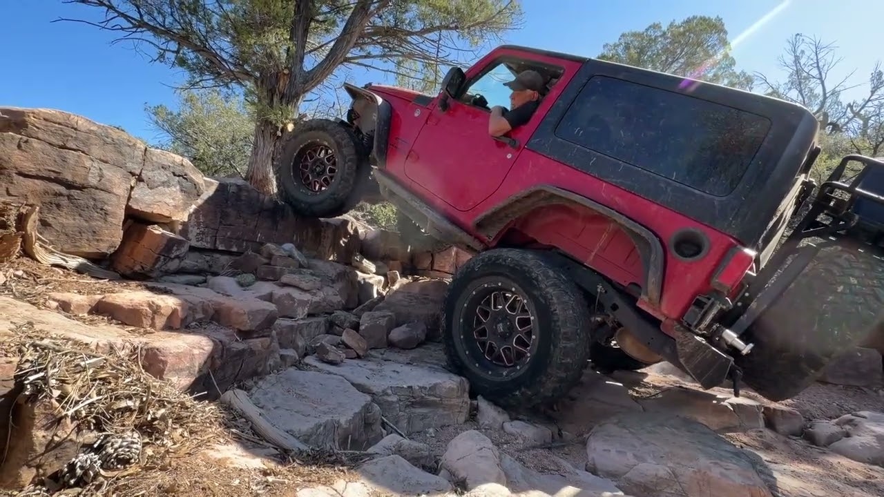 Rock crawling in northern AZ