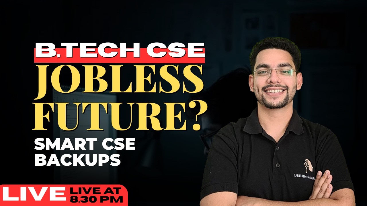 B.Tech CSE + AI = Jobless Future? Smart Alternatives Revealed!