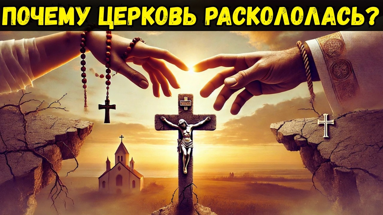 Почему Церковь разделилась на католиков и православных?