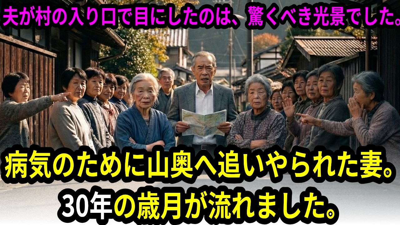 【修羅場】「恥ずかしい」と妻を捨てた夫。30年後に迎えに行くと、廃屋で待ち受けていた地獄…【因果応報】