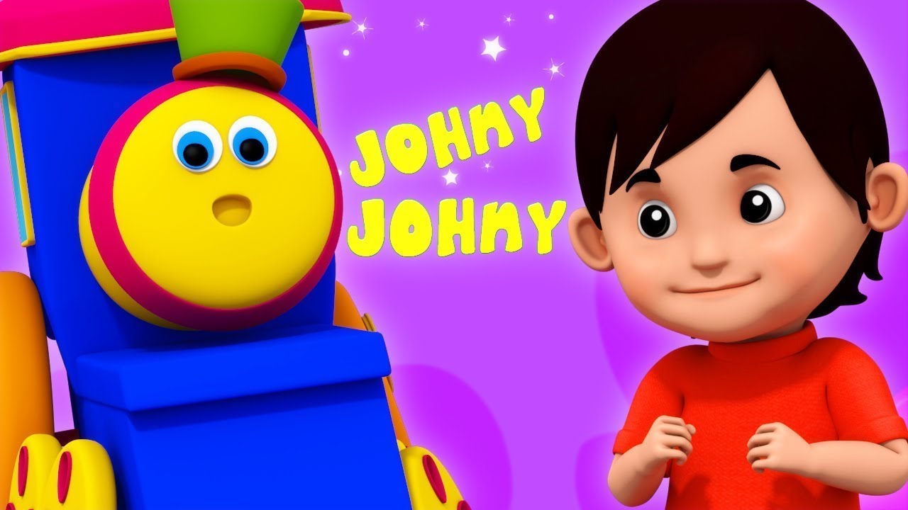 Johny Johny Yes Papa | Kids Songs & Nursery Rhymes - Bob the Train