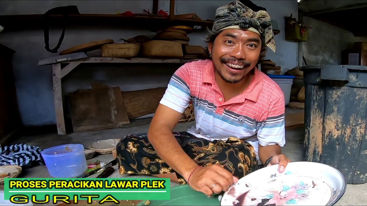 Lawar Gurita || Gurita plek Ganas enak dan lezat . Masakan khas Bali. Balinese food || vlog memasak