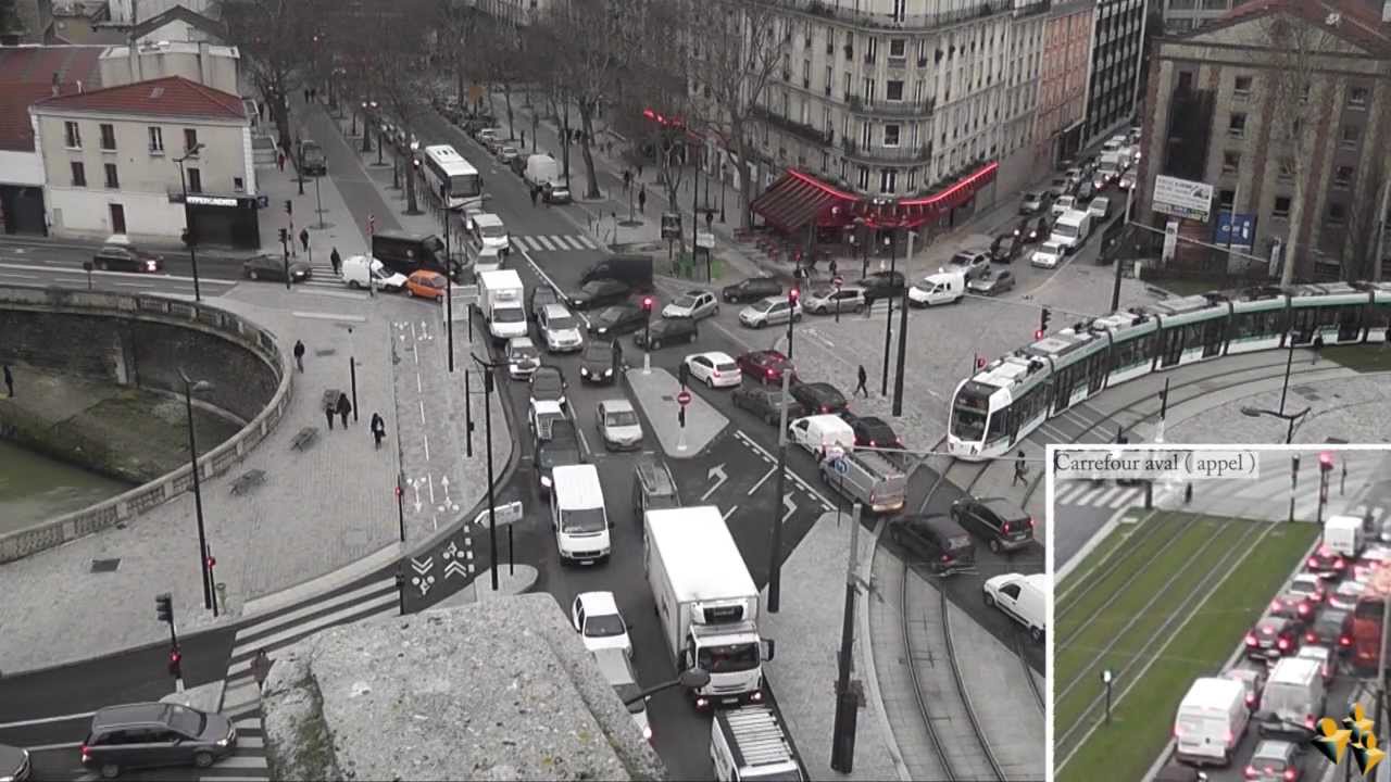 Tramway T3 - Carrefour Corentin Carioux