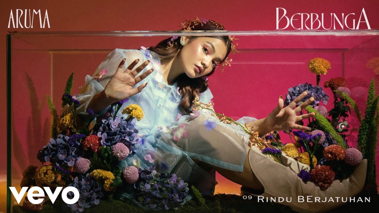 Aruma - Rindu Berjatuhan | Album Berbunga | Lyric Visualizer