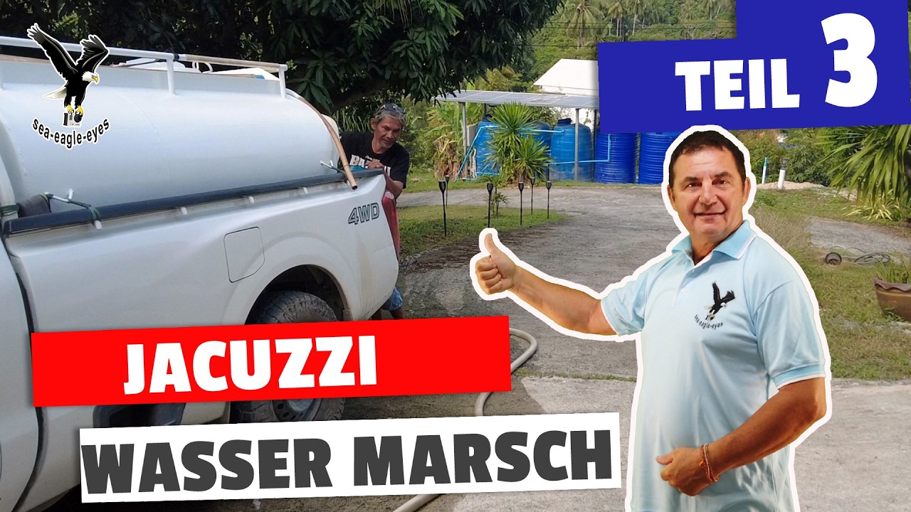 Wasser kommt in den Jacuzzi Teil 2 Ist alles dicht?
