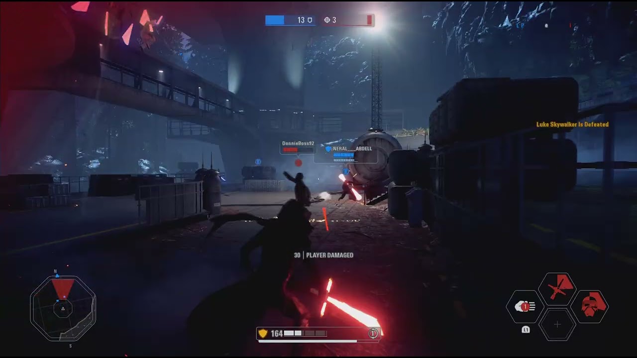 Kylo parries Rey perfectly: STAR WARS Battlefront II