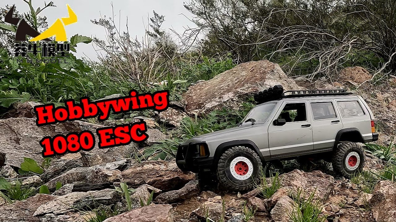 MN Model MN78 Jeep Cherokee with 1080 ESC.