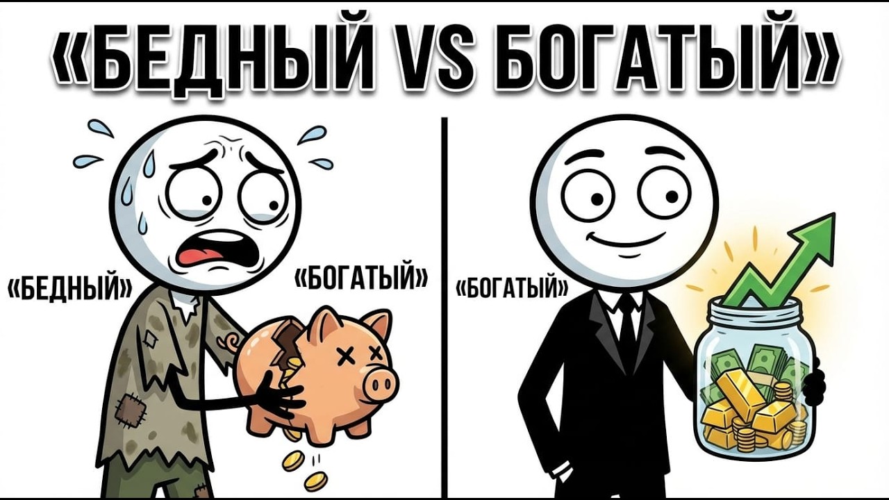 Почему с одинаковой зарплатой одни богатеют, а другие нет?