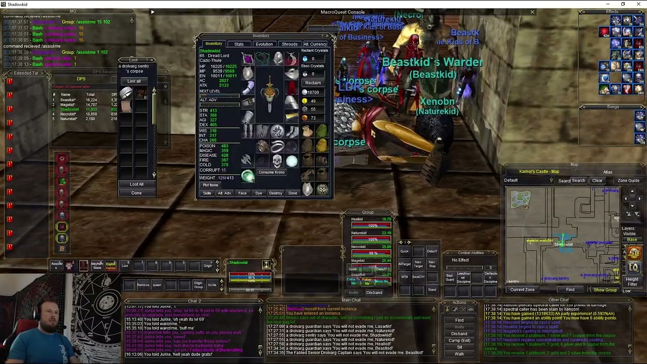 EQ Might - FABLED Karnor's for the new group!!