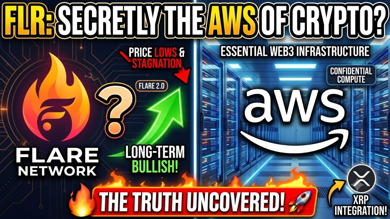🚨 The TRUTH About Flare Network: Is FLR Secretly the AWS of Crypto?!