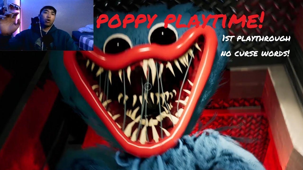 Poppy Playtime Huggy Wuggy 1st Playthrough No Curse Challenge
