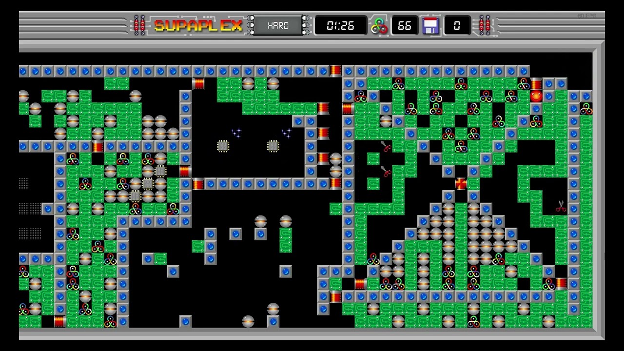 [SUPAPLEX HARD] - LV. 9 : BLUE LIGHT GRAVITY